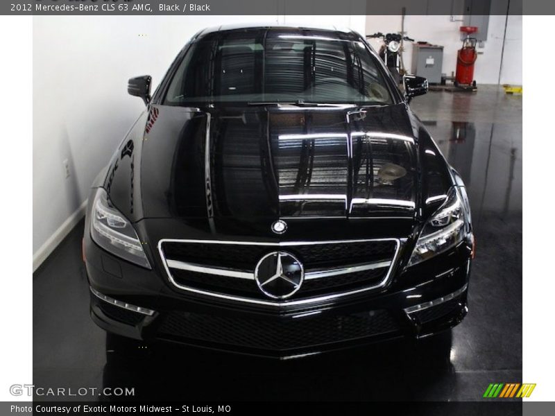 Black / Black 2012 Mercedes-Benz CLS 63 AMG
