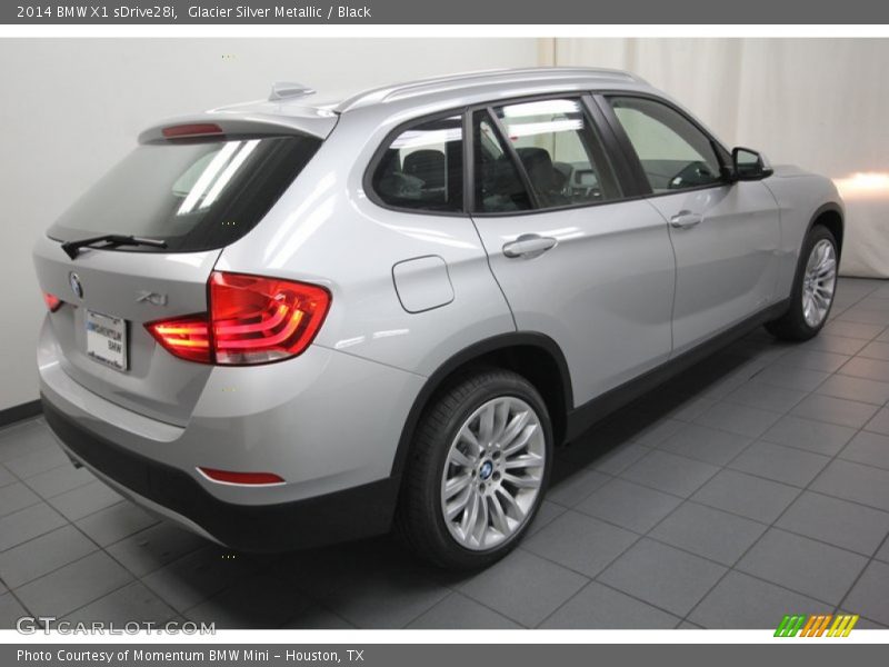 Glacier Silver Metallic / Black 2014 BMW X1 sDrive28i