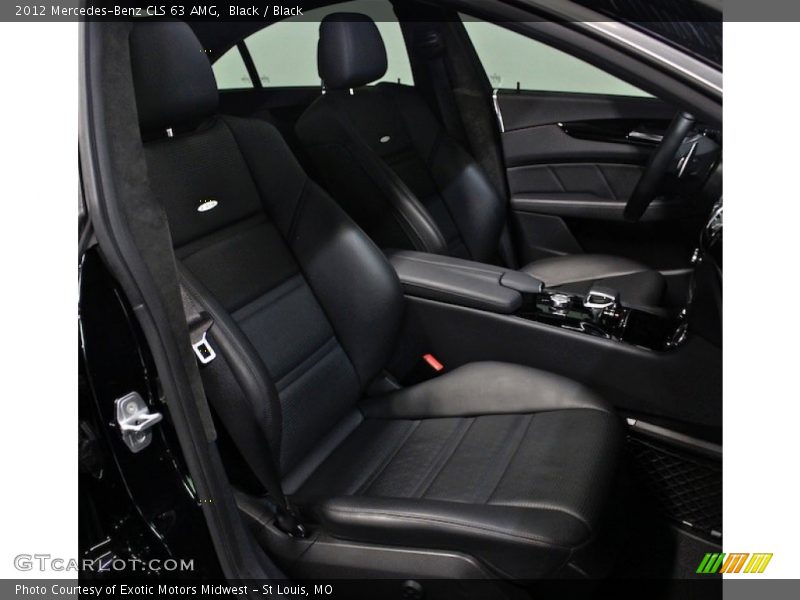 Black / Black 2012 Mercedes-Benz CLS 63 AMG