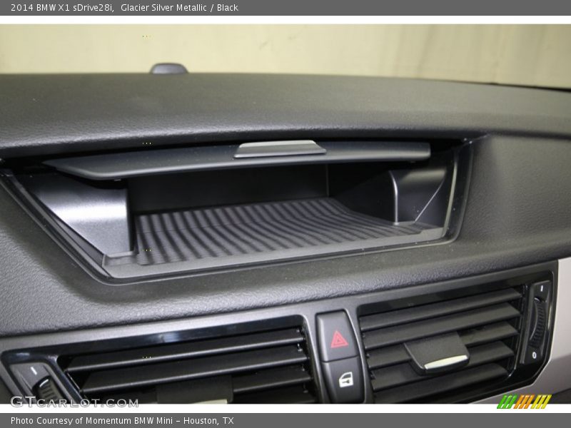 Glacier Silver Metallic / Black 2014 BMW X1 sDrive28i