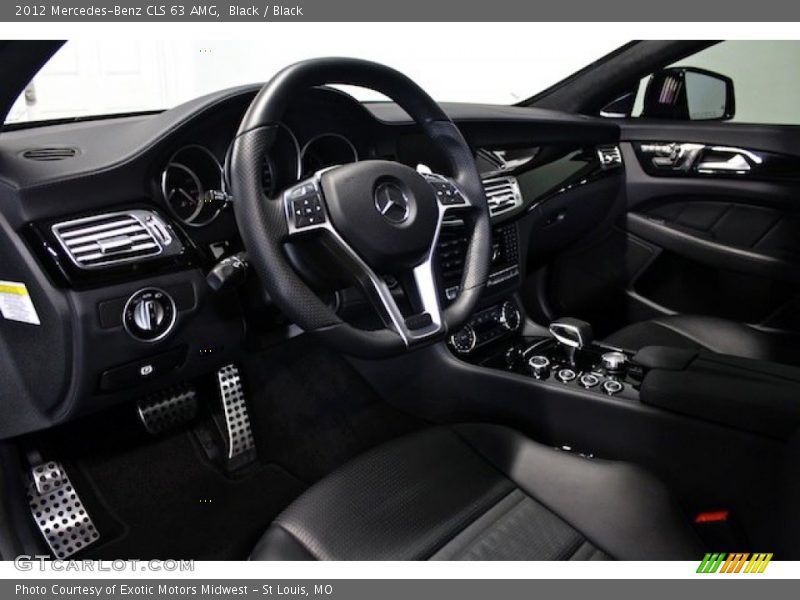  2012 CLS 63 AMG Black Interior