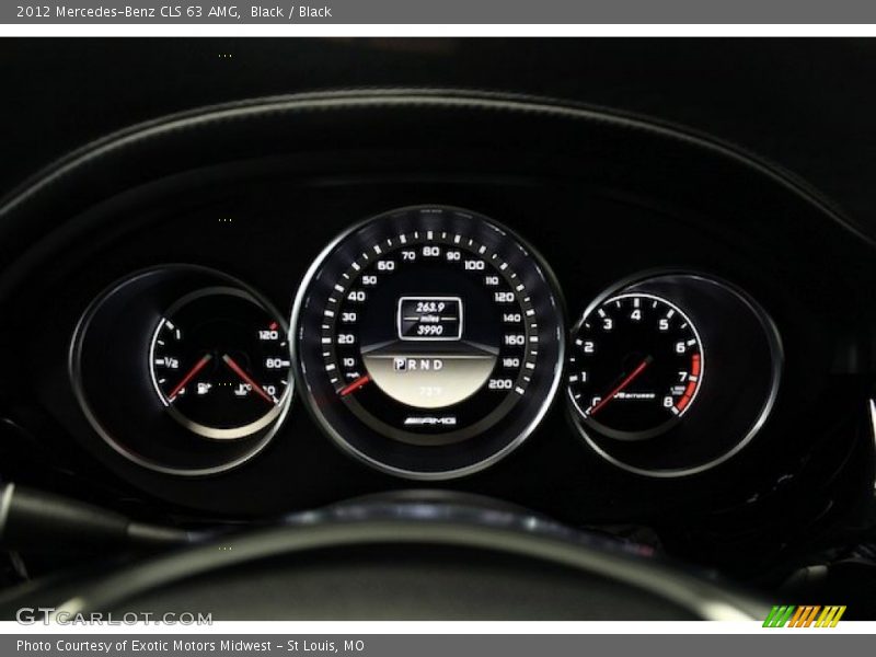  2012 CLS 63 AMG 63 AMG Gauges