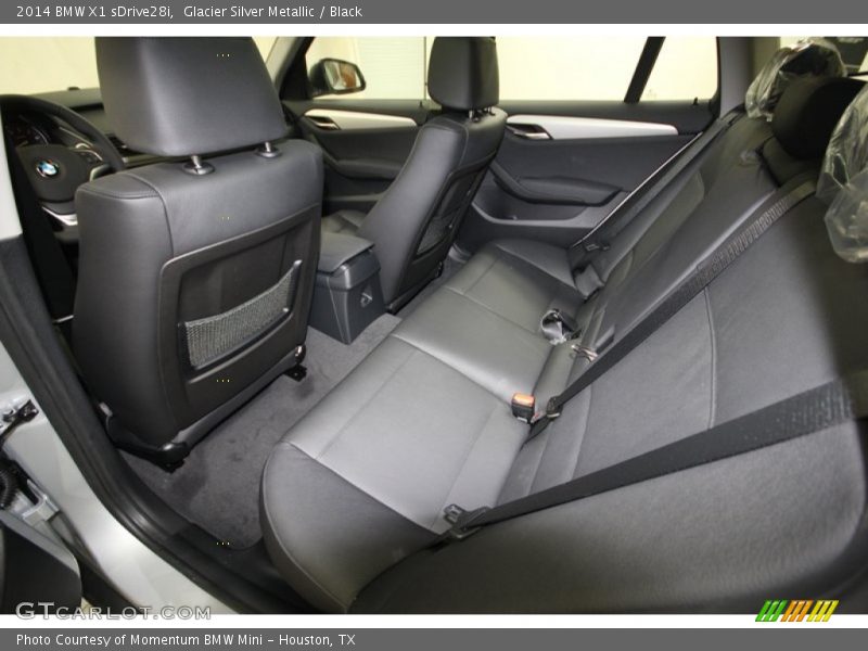 Glacier Silver Metallic / Black 2014 BMW X1 sDrive28i