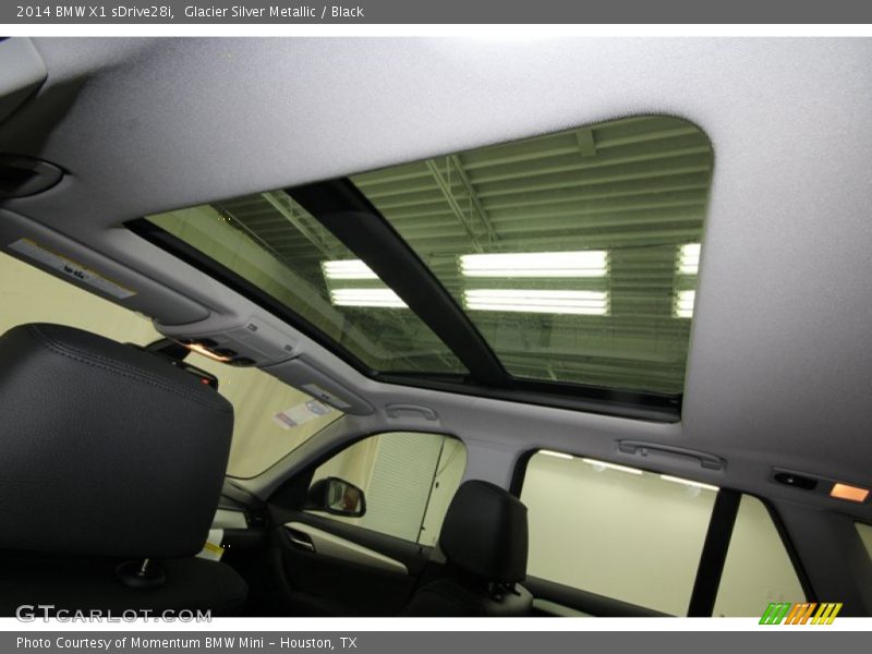 Glacier Silver Metallic / Black 2014 BMW X1 sDrive28i