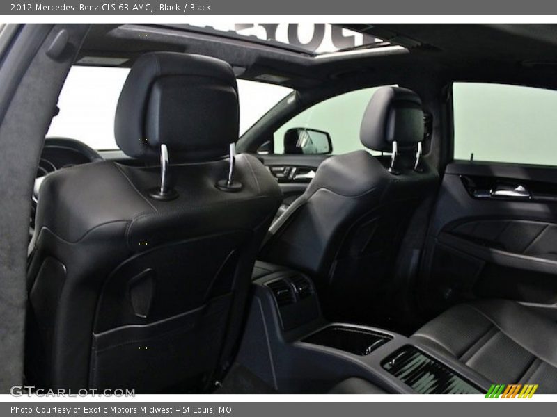 Black / Black 2012 Mercedes-Benz CLS 63 AMG