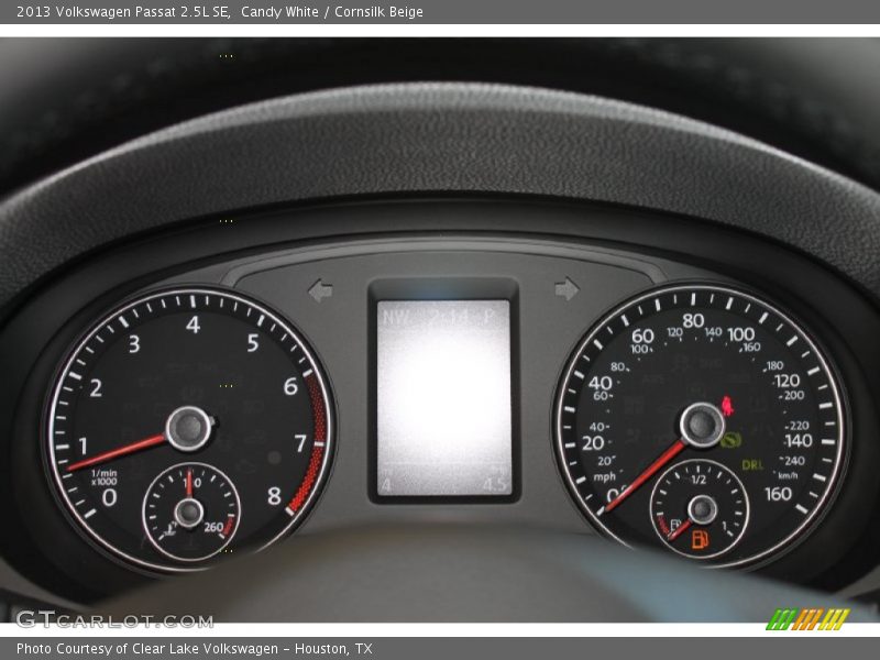 Candy White / Cornsilk Beige 2013 Volkswagen Passat 2.5L SE