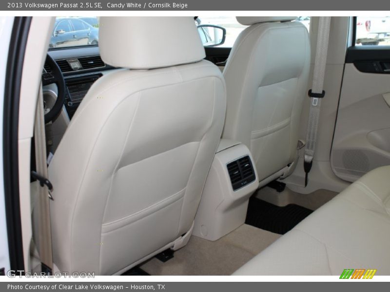 Candy White / Cornsilk Beige 2013 Volkswagen Passat 2.5L SE