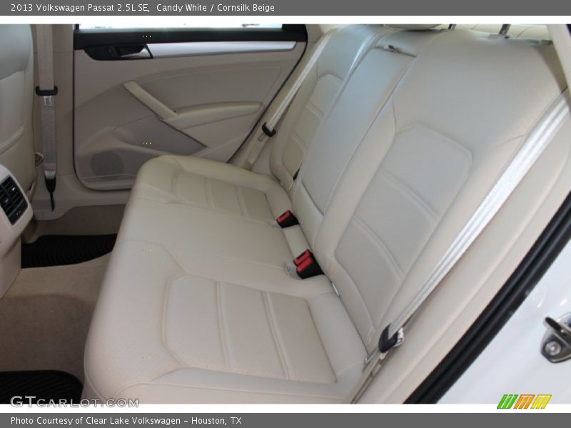 Candy White / Cornsilk Beige 2013 Volkswagen Passat 2.5L SE