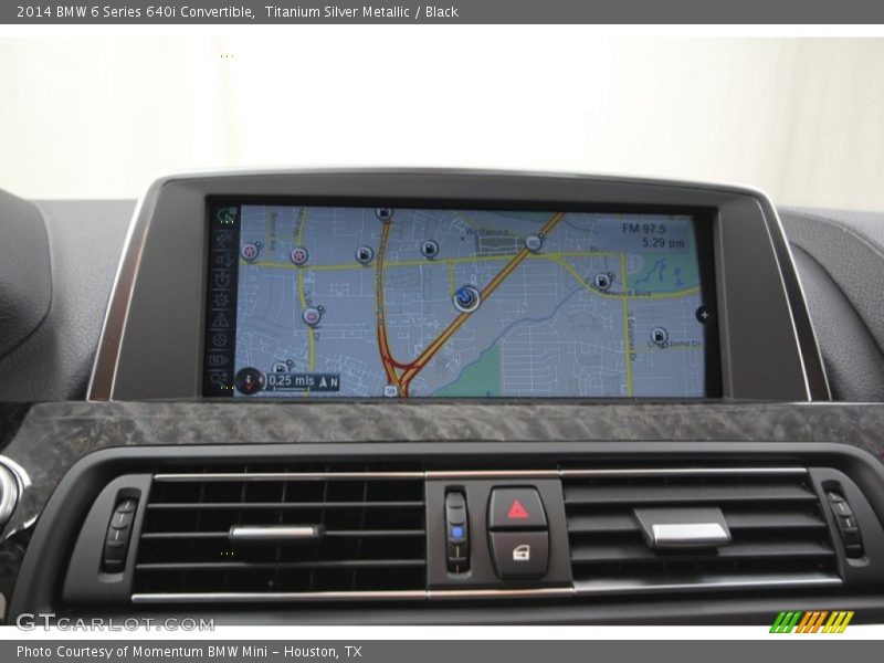 Navigation of 2014 6 Series 640i Convertible