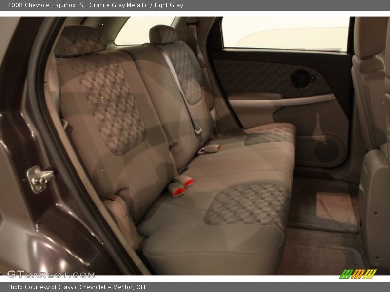 Granite Gray Metallic / Light Gray 2008 Chevrolet Equinox LS