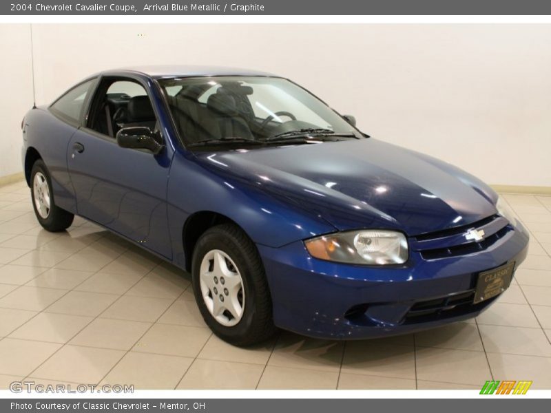 Arrival Blue Metallic / Graphite 2004 Chevrolet Cavalier Coupe