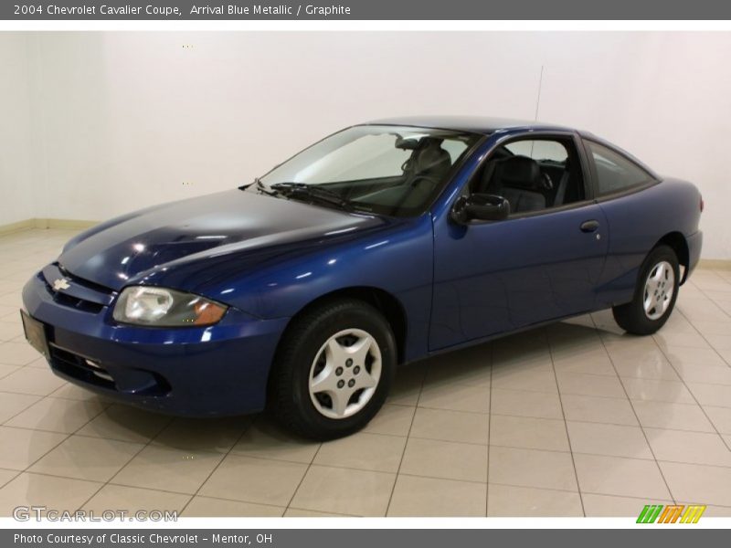 Arrival Blue Metallic / Graphite 2004 Chevrolet Cavalier Coupe