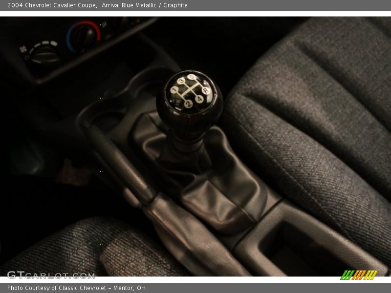 Arrival Blue Metallic / Graphite 2004 Chevrolet Cavalier Coupe