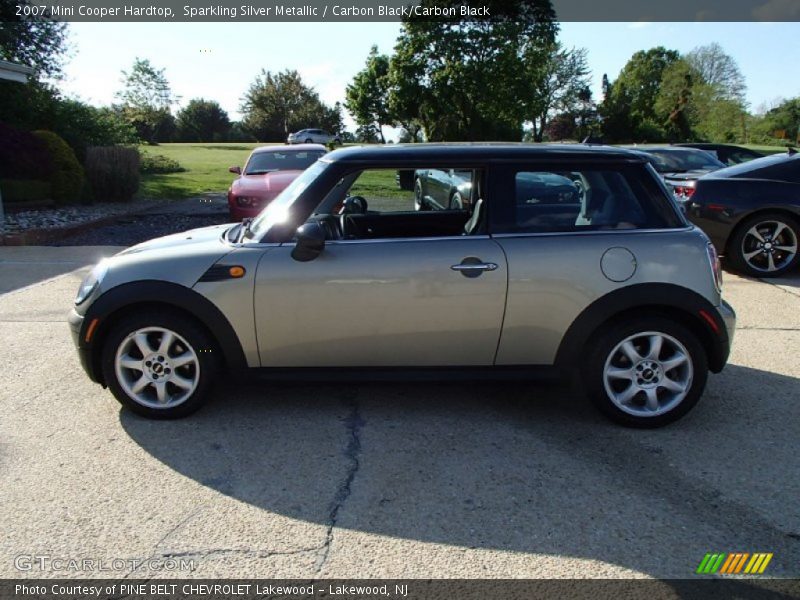 Sparkling Silver Metallic / Carbon Black/Carbon Black 2007 Mini Cooper Hardtop