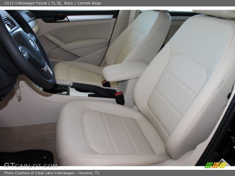 Black / Cornsilk Beige 2013 Volkswagen Passat 2.5L SE