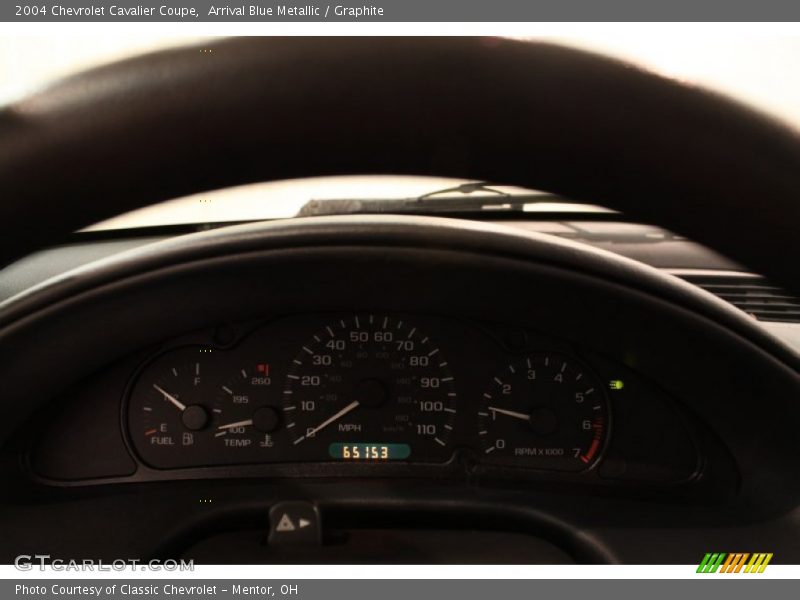 Arrival Blue Metallic / Graphite 2004 Chevrolet Cavalier Coupe
