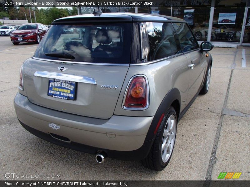 Sparkling Silver Metallic / Carbon Black/Carbon Black 2007 Mini Cooper Hardtop