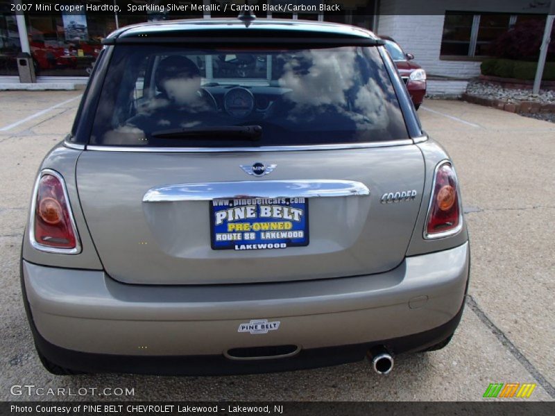 Sparkling Silver Metallic / Carbon Black/Carbon Black 2007 Mini Cooper Hardtop