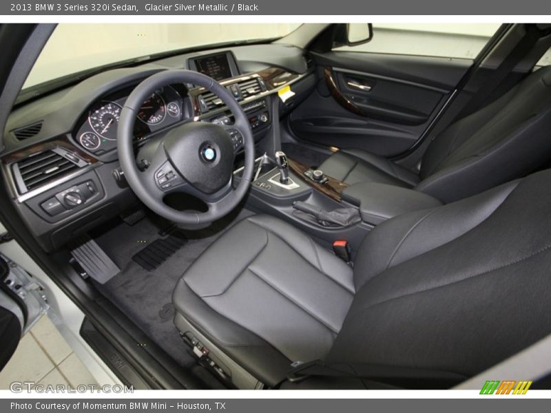 Black Interior - 2013 3 Series 320i Sedan 