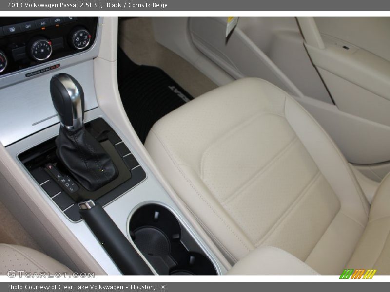 Black / Cornsilk Beige 2013 Volkswagen Passat 2.5L SE