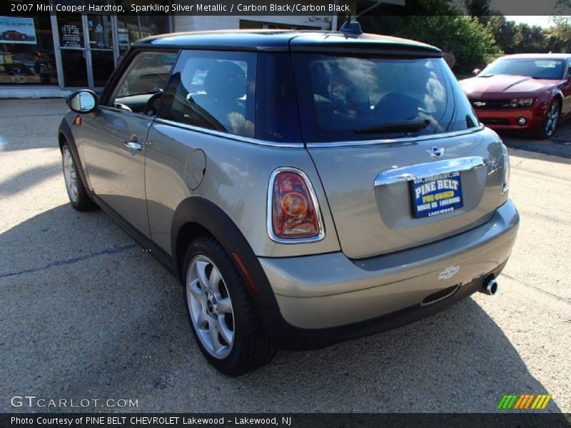 Sparkling Silver Metallic / Carbon Black/Carbon Black 2007 Mini Cooper Hardtop