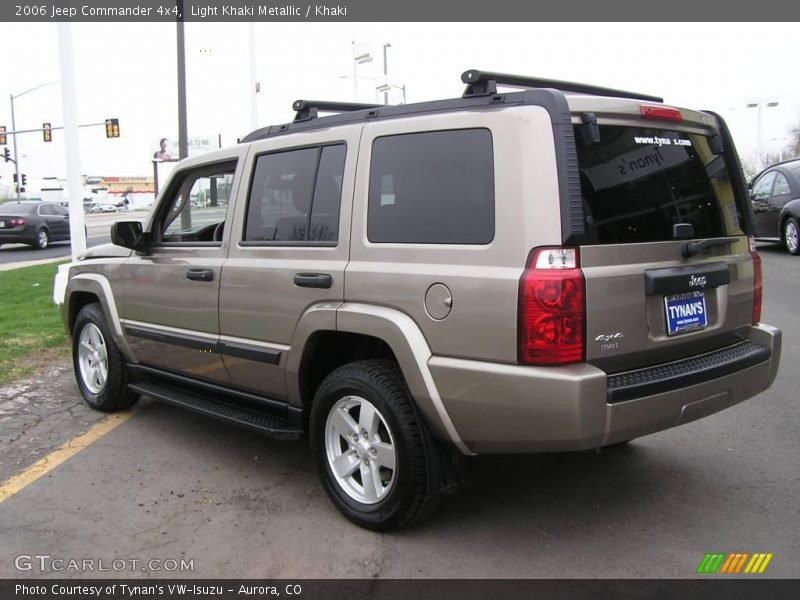 Light Khaki Metallic / Khaki 2006 Jeep Commander 4x4