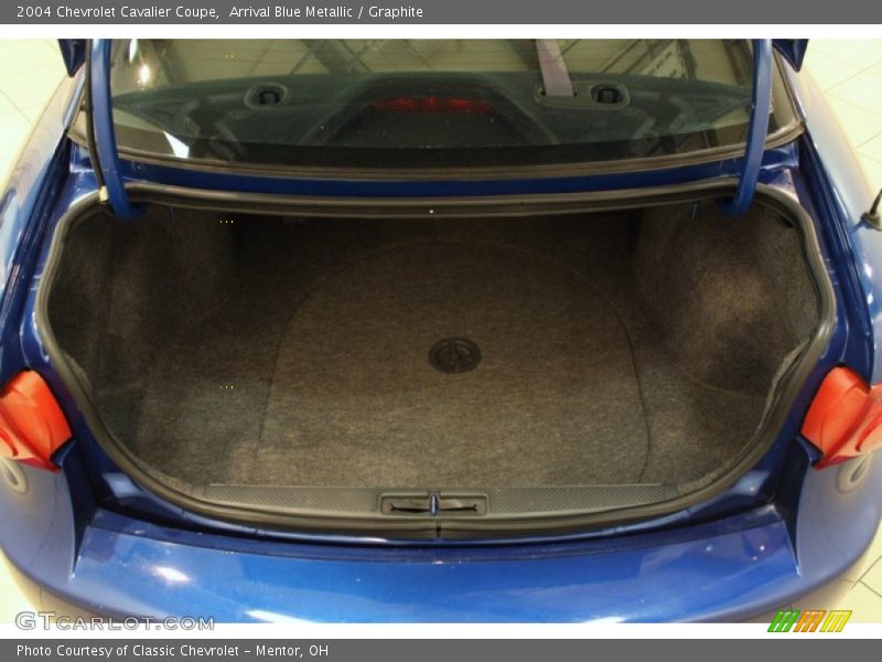 Arrival Blue Metallic / Graphite 2004 Chevrolet Cavalier Coupe