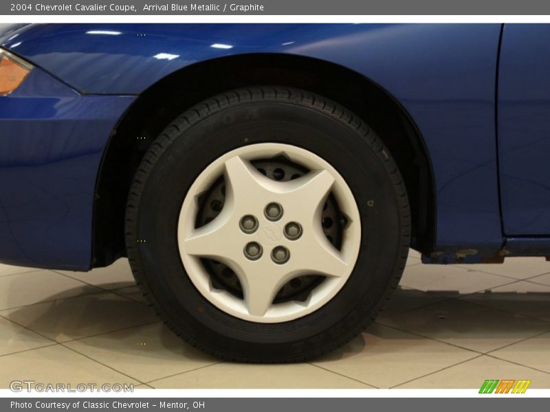 Arrival Blue Metallic / Graphite 2004 Chevrolet Cavalier Coupe