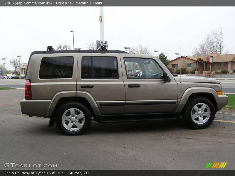 Light Khaki Metallic / Khaki 2006 Jeep Commander 4x4