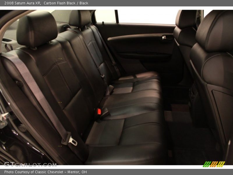Carbon Flash Black / Black 2008 Saturn Aura XR