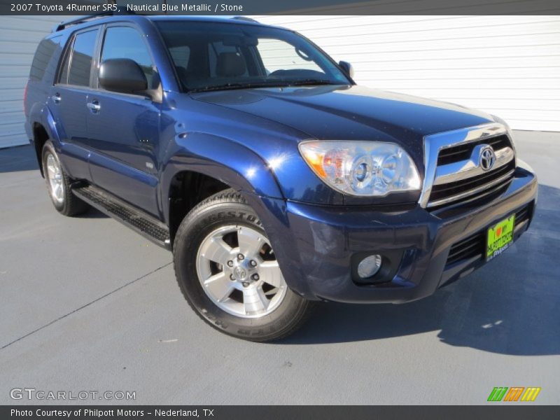 Nautical Blue Metallic / Stone 2007 Toyota 4Runner SR5
