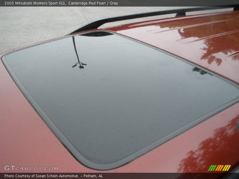 Cambridge Red Pearl / Gray 2003 Mitsubishi Montero Sport XLS