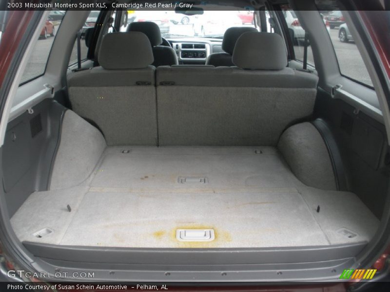  2003 Montero Sport XLS Trunk