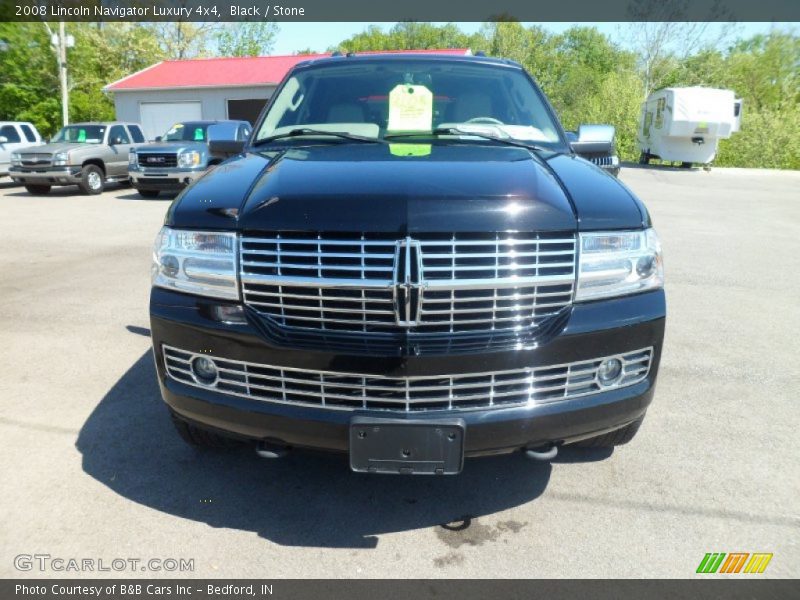 Black / Stone 2008 Lincoln Navigator Luxury 4x4