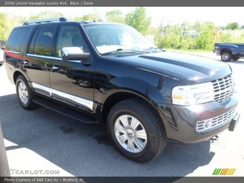 Black / Stone 2008 Lincoln Navigator Luxury 4x4