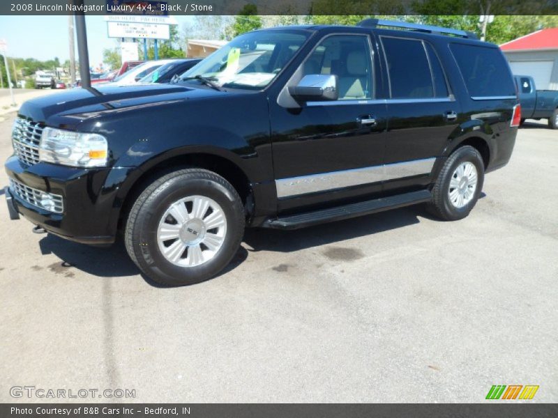 Black / Stone 2008 Lincoln Navigator Luxury 4x4