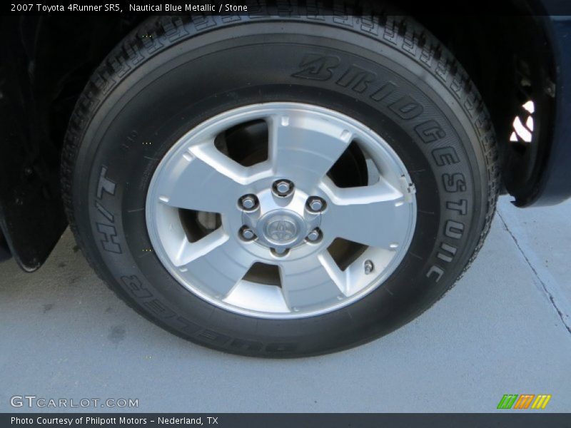 Nautical Blue Metallic / Stone 2007 Toyota 4Runner SR5