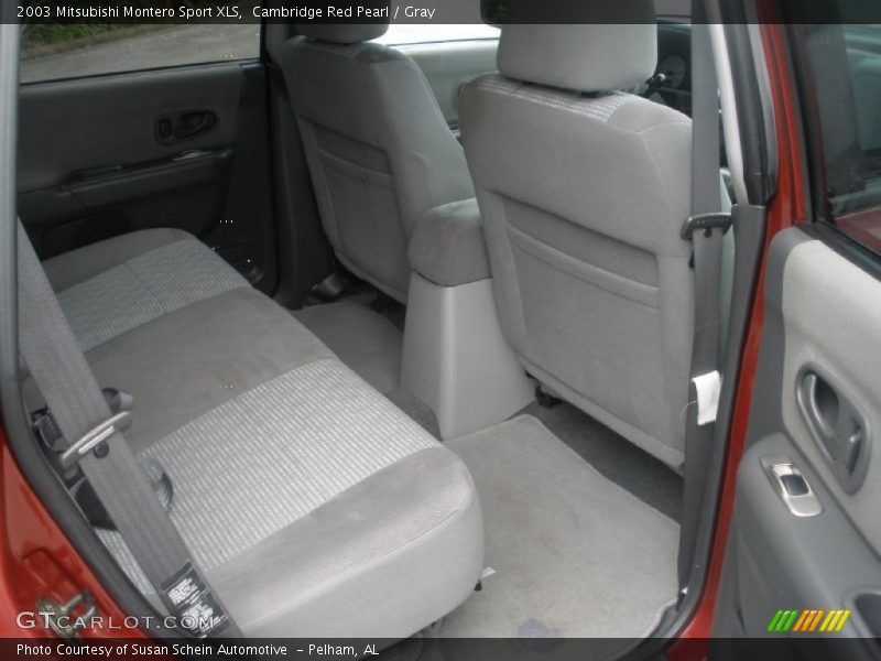 Rear Seat of 2003 Montero Sport XLS