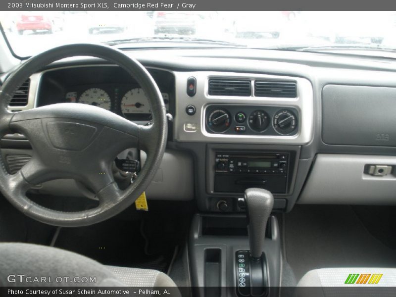 Dashboard of 2003 Montero Sport XLS