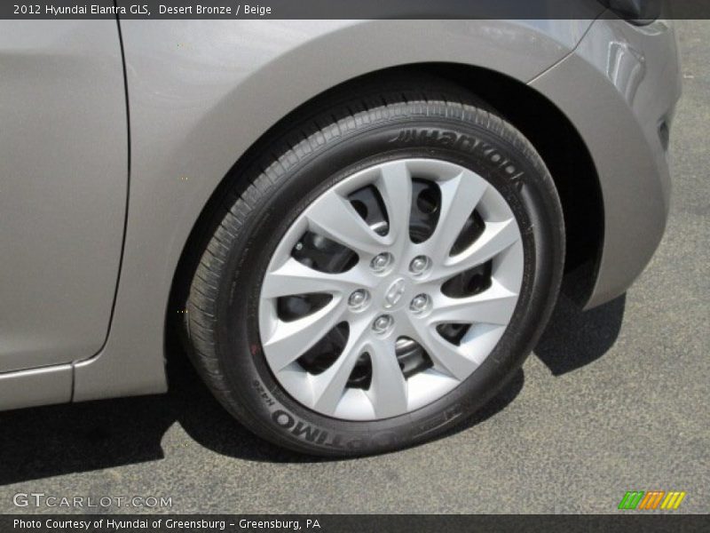 Desert Bronze / Beige 2012 Hyundai Elantra GLS