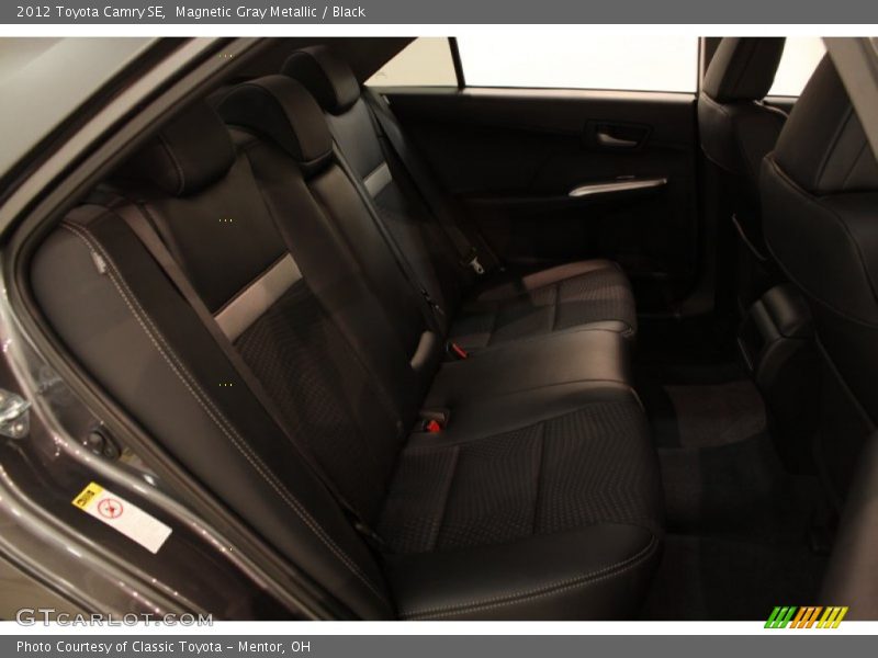Magnetic Gray Metallic / Black 2012 Toyota Camry SE