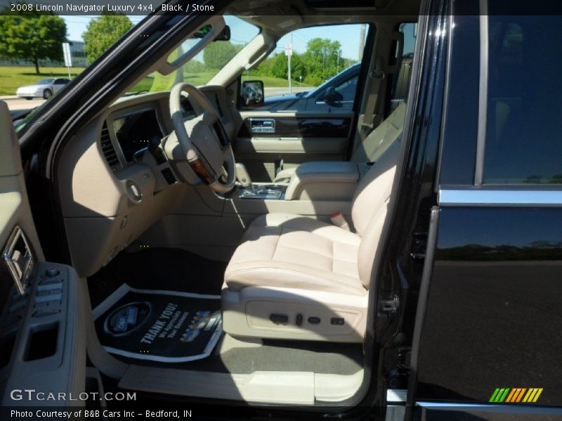 Black / Stone 2008 Lincoln Navigator Luxury 4x4