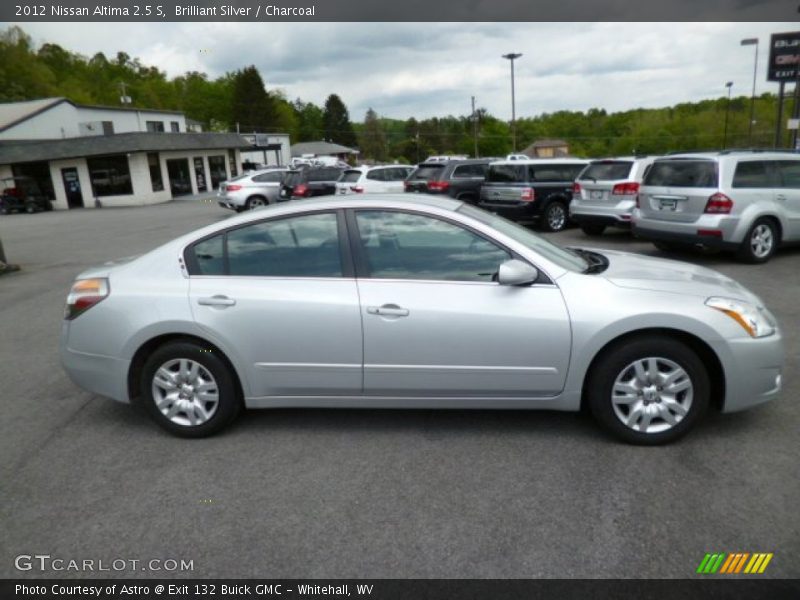 Brilliant Silver / Charcoal 2012 Nissan Altima 2.5 S