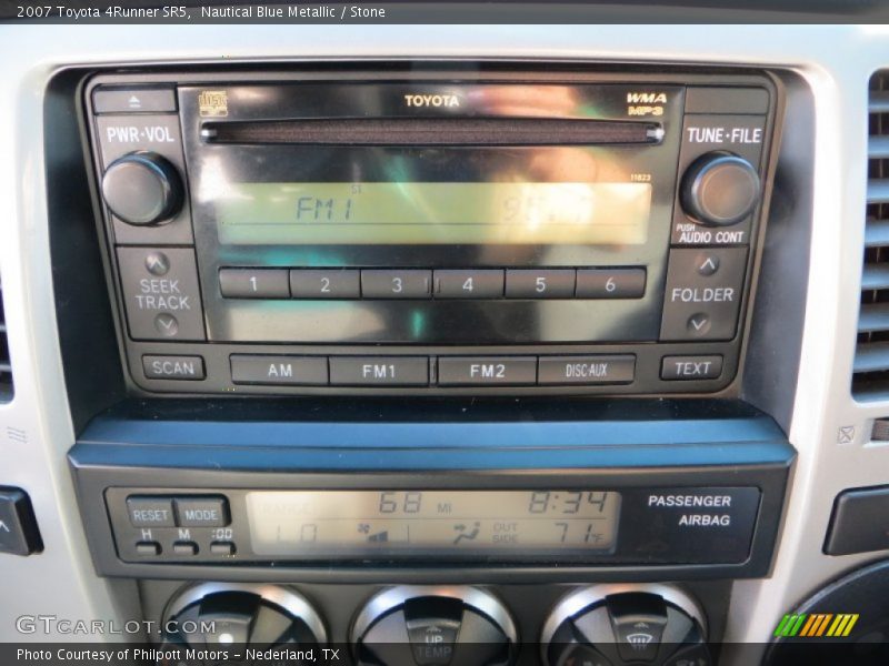 Nautical Blue Metallic / Stone 2007 Toyota 4Runner SR5