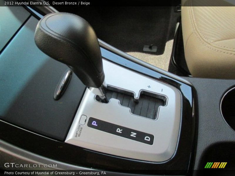 Desert Bronze / Beige 2012 Hyundai Elantra GLS
