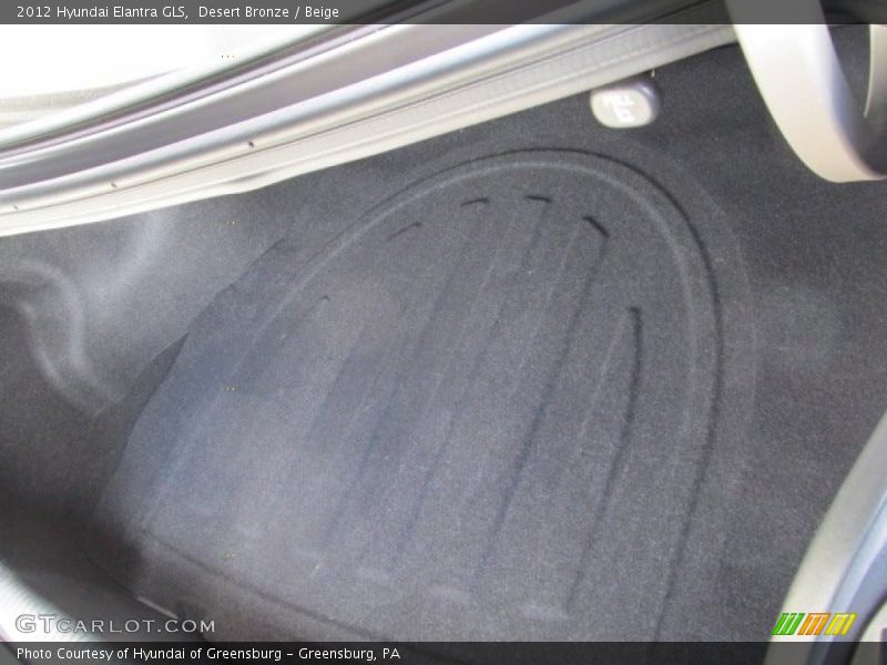 Desert Bronze / Beige 2012 Hyundai Elantra GLS