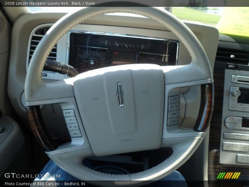 Black / Stone 2008 Lincoln Navigator Luxury 4x4