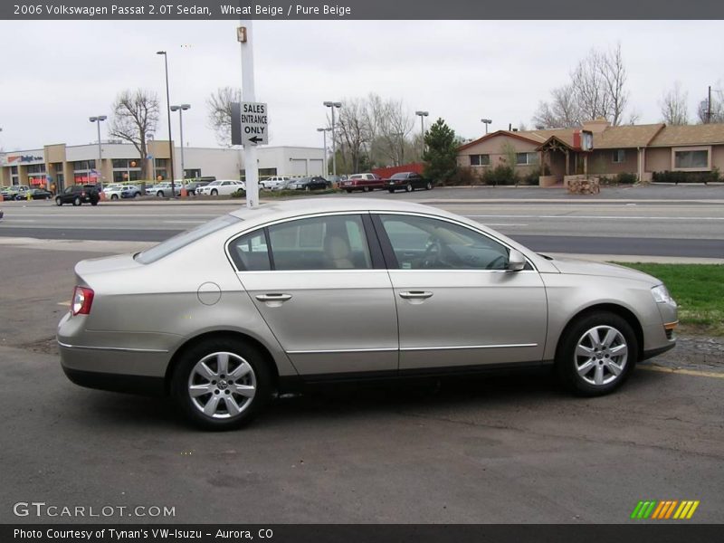 Wheat Beige / Pure Beige 2006 Volkswagen Passat 2.0T Sedan