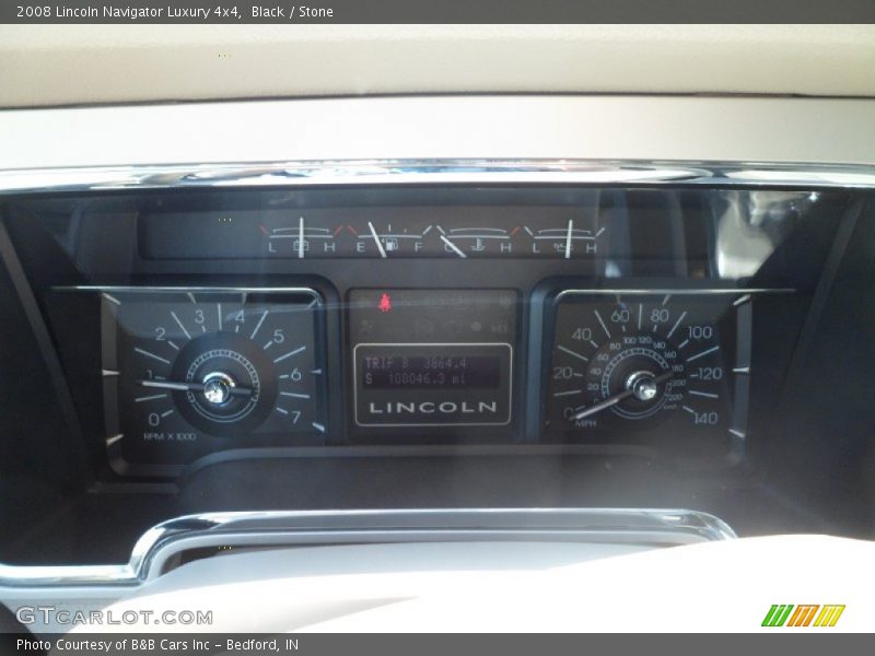 Black / Stone 2008 Lincoln Navigator Luxury 4x4
