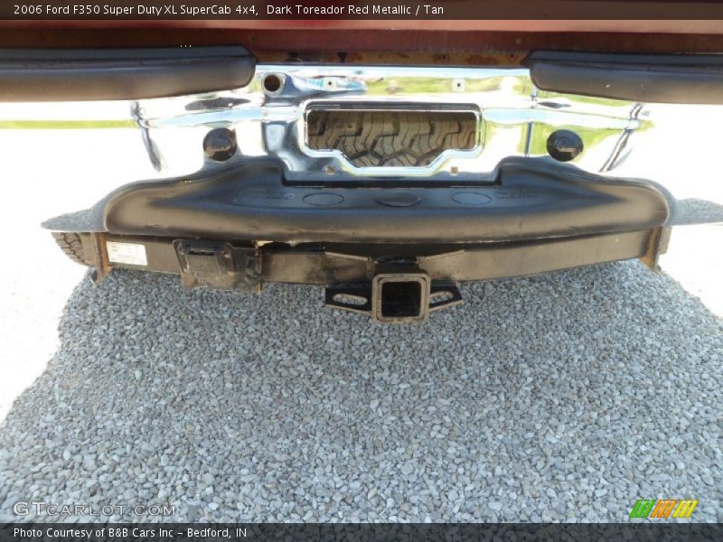 Dark Toreador Red Metallic / Tan 2006 Ford F350 Super Duty XL SuperCab 4x4